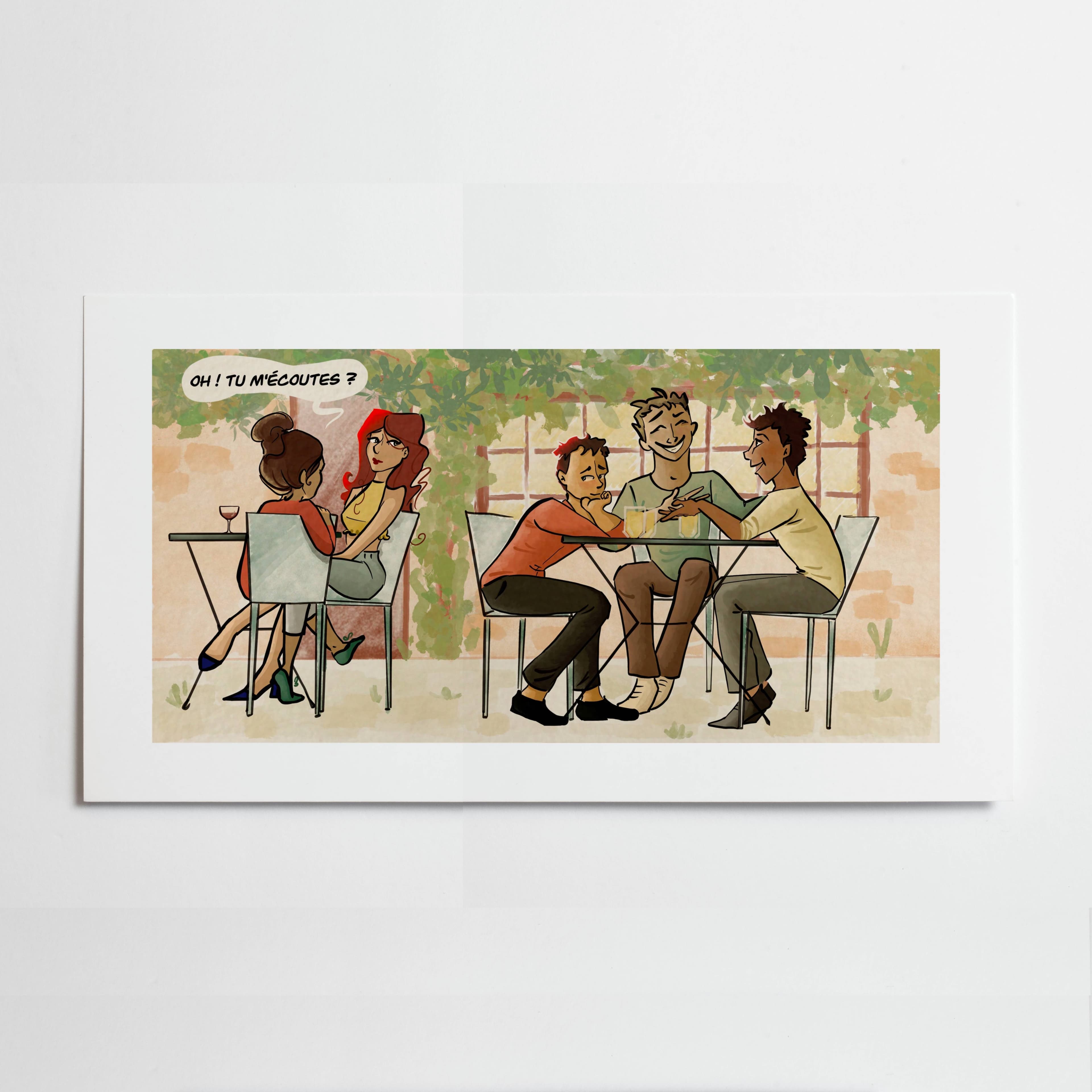 Premier Printemps — illustration de Margaux Cortier
