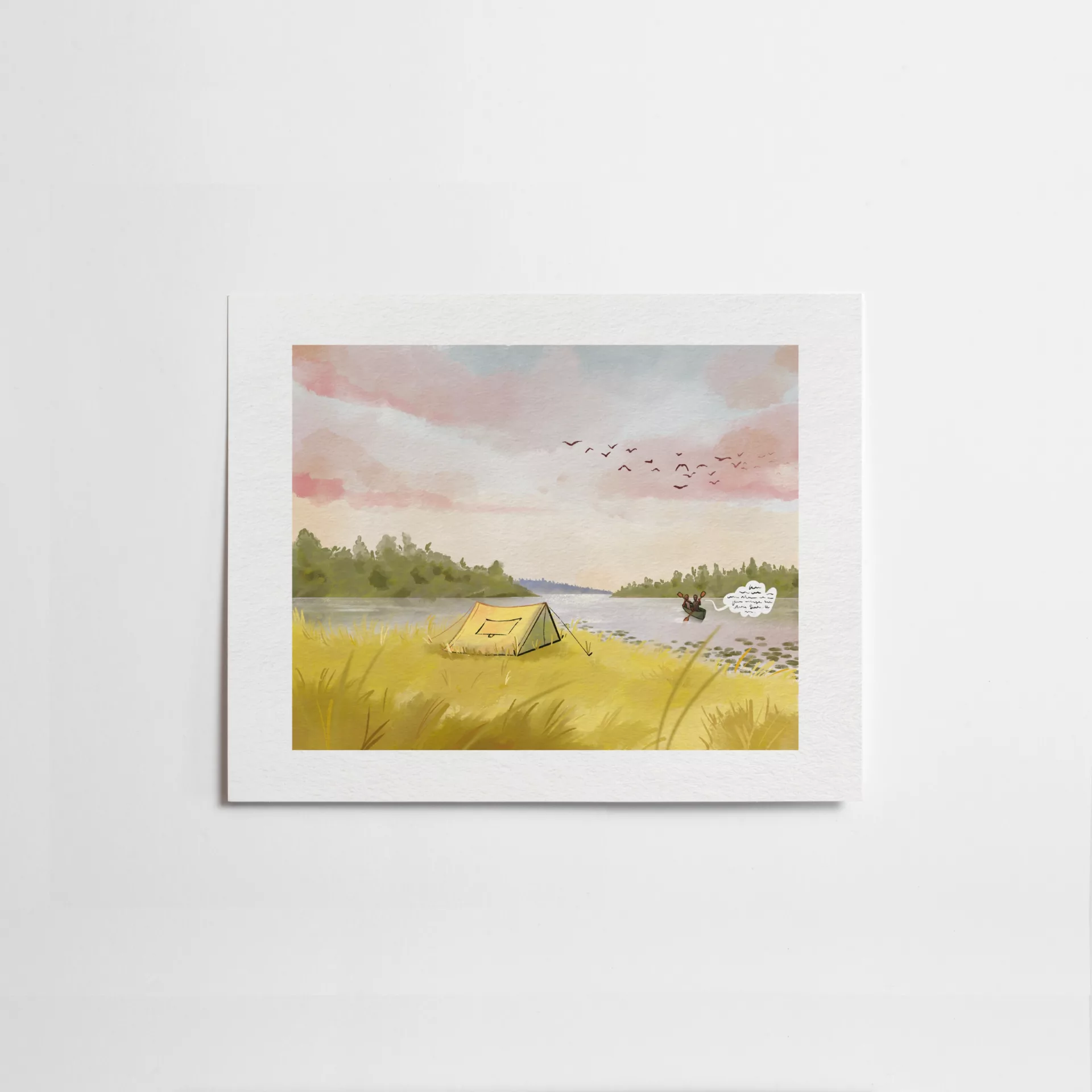 L’échappée belle en canoë